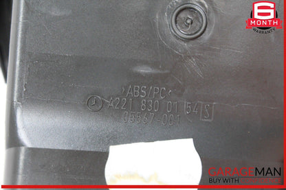 07-14 Mercedes W221 S550 Front Left Side Dashboard AC A/C Air Vent Gray OEM