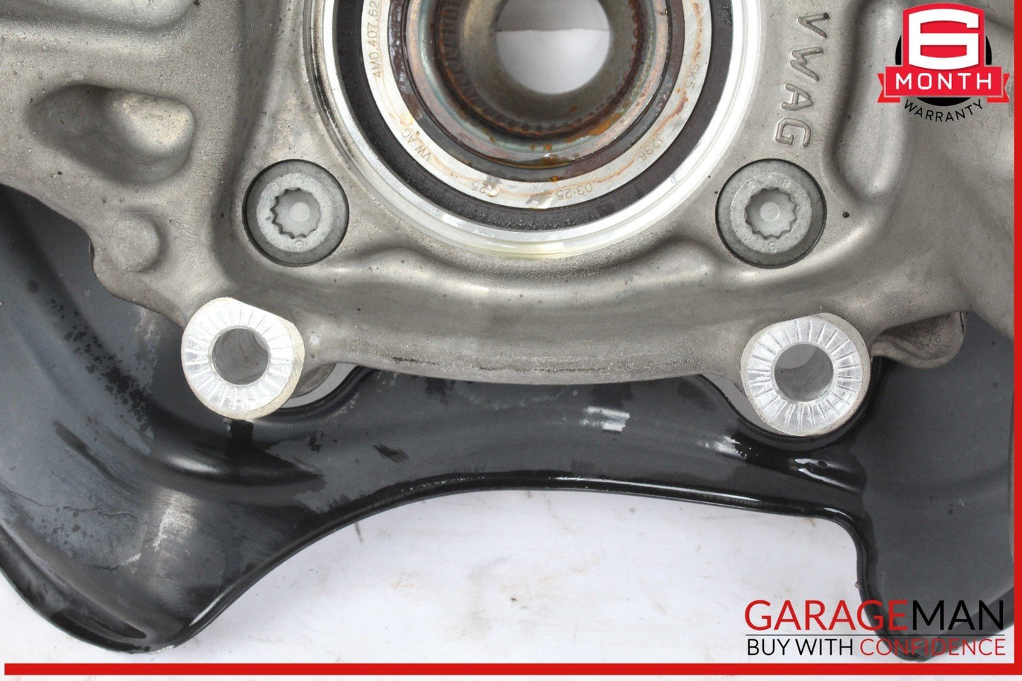 17-24 Audi Q7 Rear Left Driver Side Spindle Knuckle Wheel Hub 4M0505431AF OEM