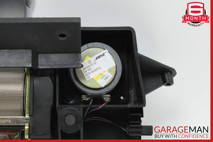 03-08 Mercedes R230 SL500 Rear Left Seat Belt Retractor Luggage w/ Speaker OEM