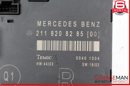 03-09 Mercedes W211 E500 E550 Front Right Passenger Door Control Module OEM