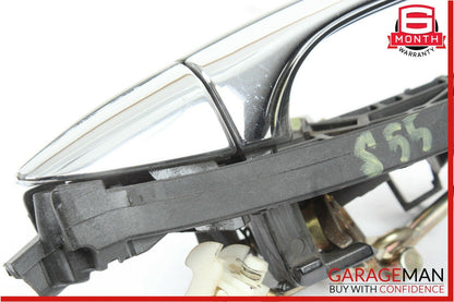 00-06 Mercedes W220 S430 S55 AMG Rear Left Side Exterior Door Handle Black