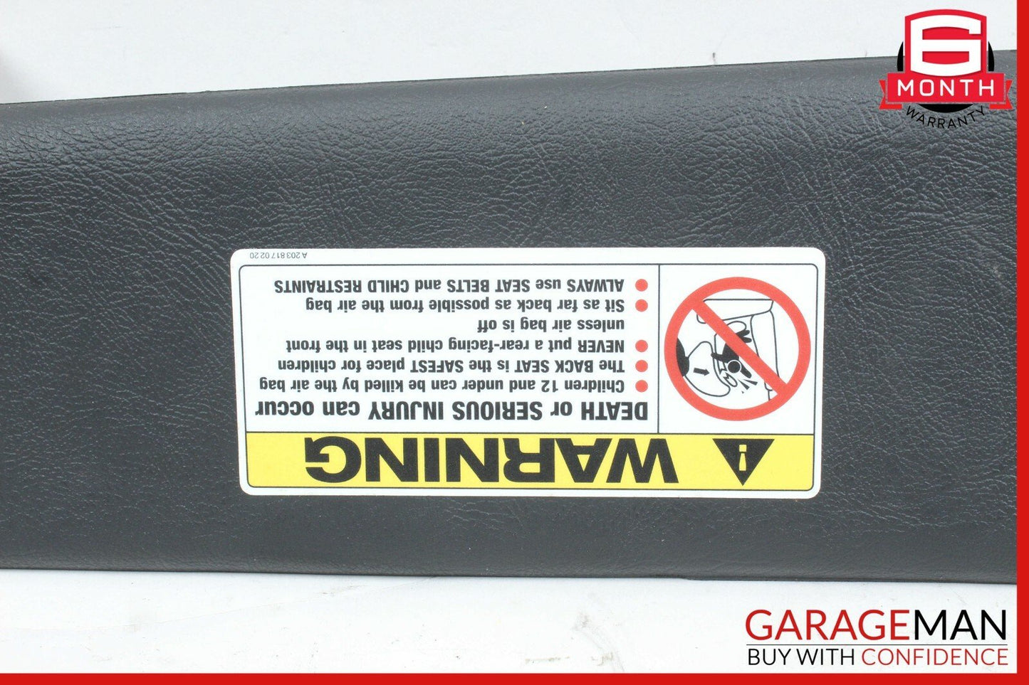 97-04 MERCEDES R170 SLK320 FRONT RIGHT PASSENGER SIDE SUNVISOR SUN VISOR OEM