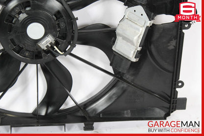 12-20 Mercedes X156 GLA250 SLK250 Engine Radiator Cooling Fan Motor Shroud Assy