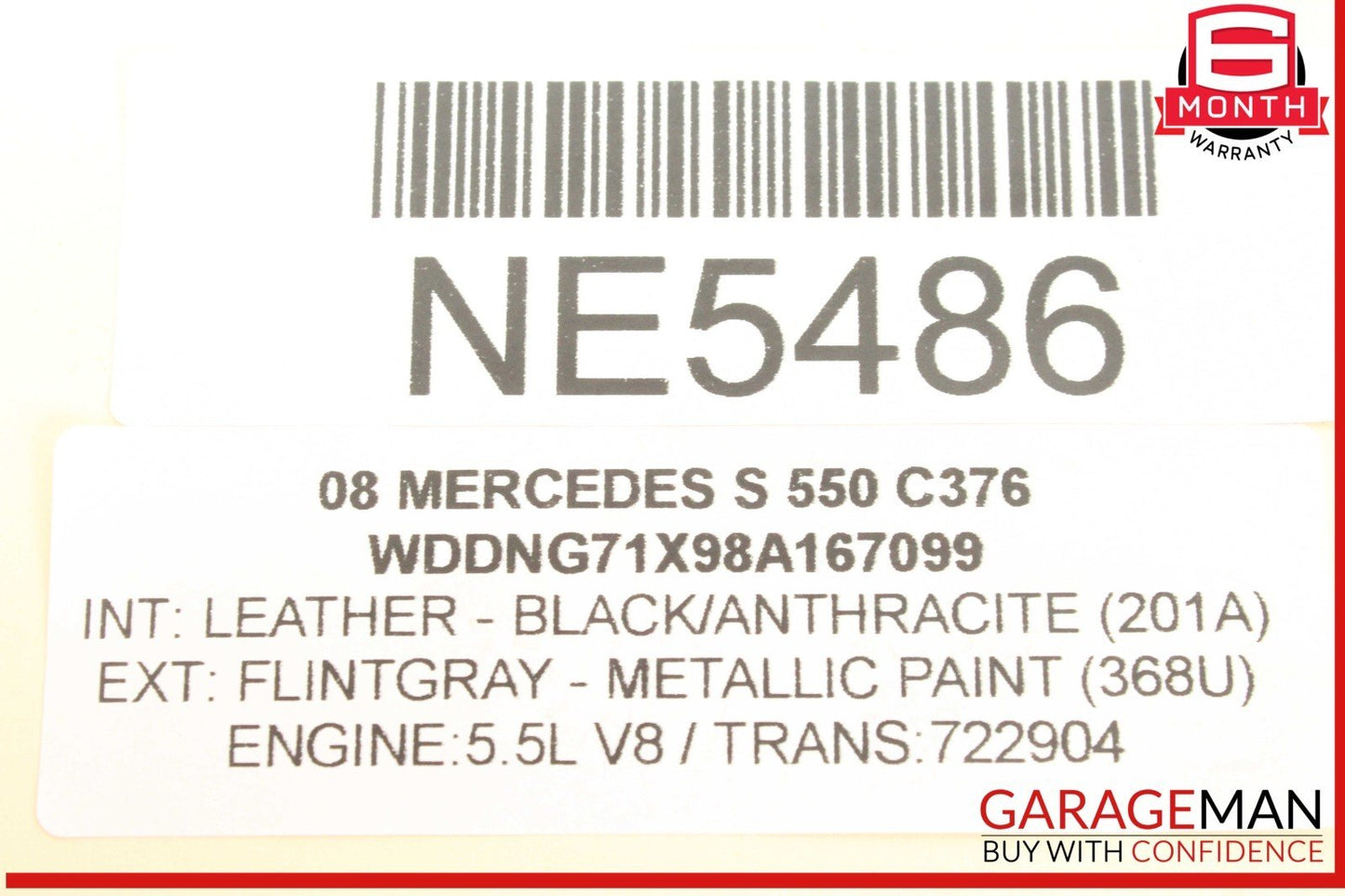 07-13 Mercedes W221 S550 S600 Front Right Side Bumper Reinforcement Bracket OEM
