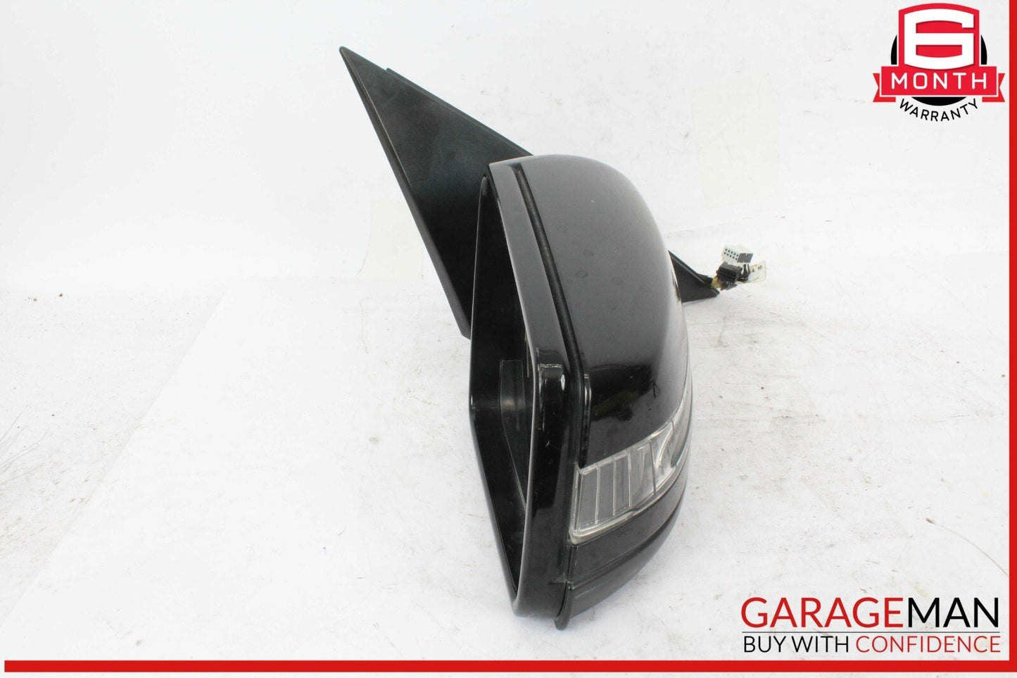 10-11 Mercedes W204 C300 C350 Front Right Side Rear View Door Mirror Black OEM