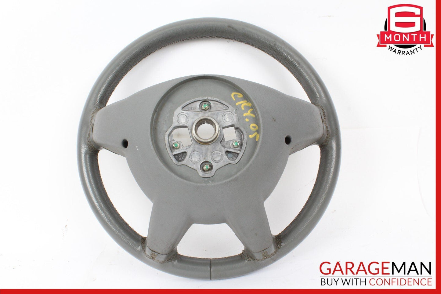 04-08 Chrysler Crossfire 4 Spoke Steering Wheel Leather Gray OEM