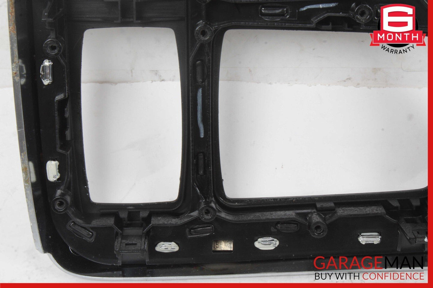 12-19 Mercedes X166 GL450 ML400 GLS550 Center Console Bezel Trim Black OEM