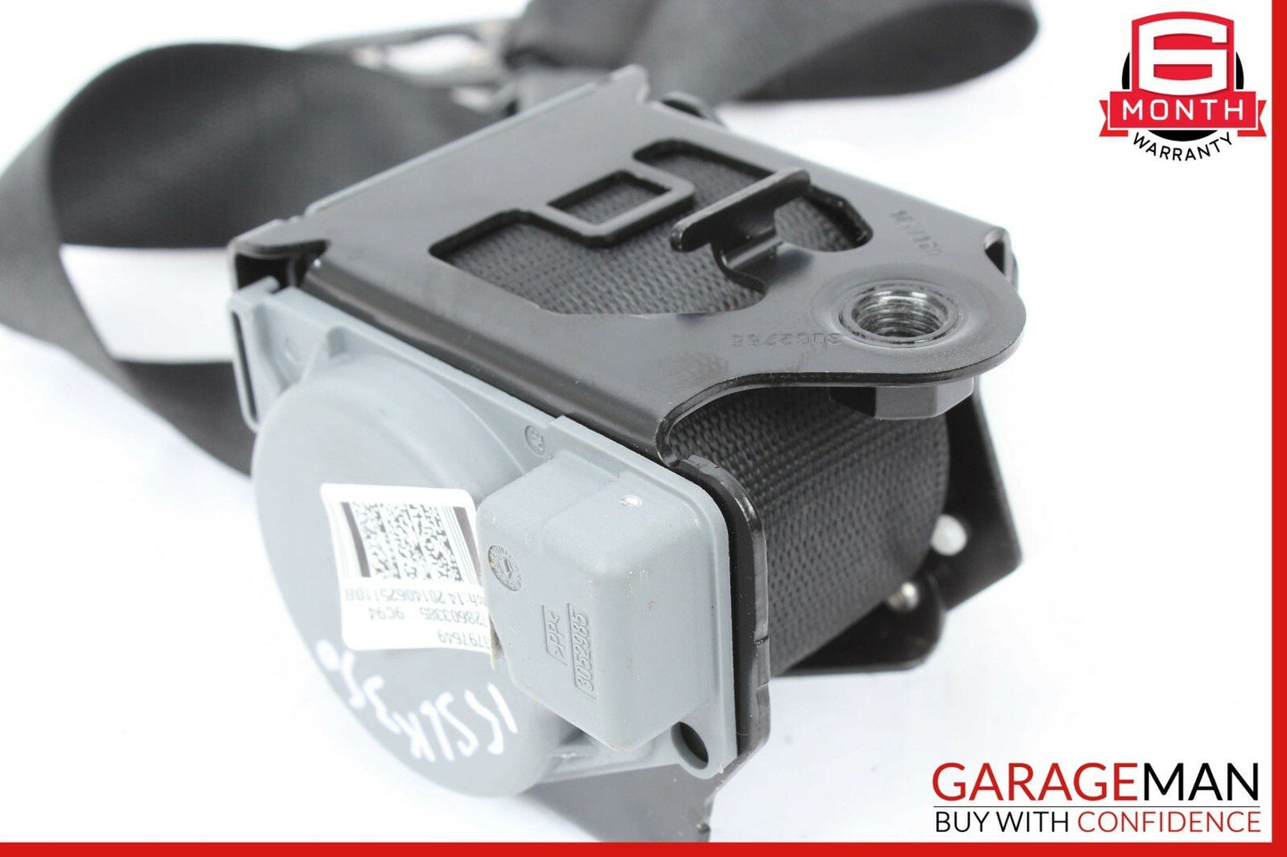 12-20 Mercedes R172 SLK350 Front Left Side Seat Belt Seatbelt Retractor Black