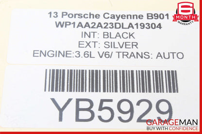 11-18 Porsche Cayenne 958 Front Left Driver Side Seat Control Switch OEM