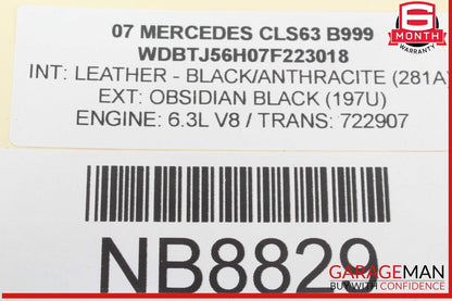 03-09 Mercedes CLS550 E55 AMG Air Suspension Control Switch A2118217158 OEM