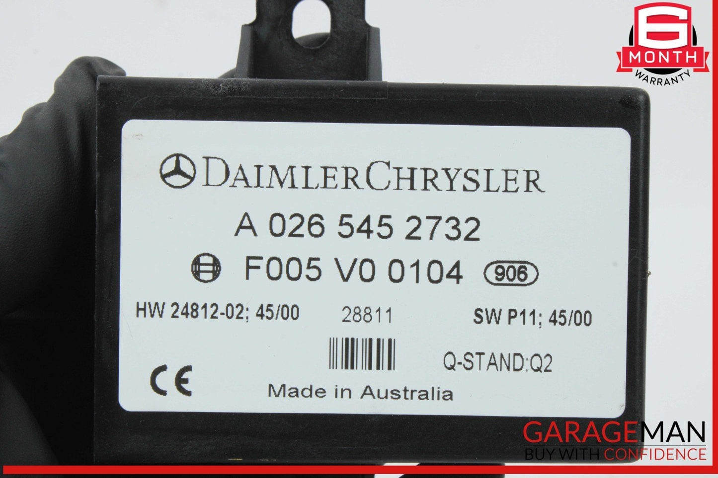 03-06 Mercedes R230 SL500 SL55 Diagnosis System Module 0265452732 OEM