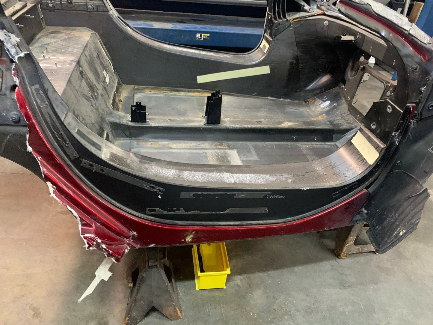2016 McLaren MP4-12C 650S Structure Frame Body Cage Apron Beam Genuine OEM