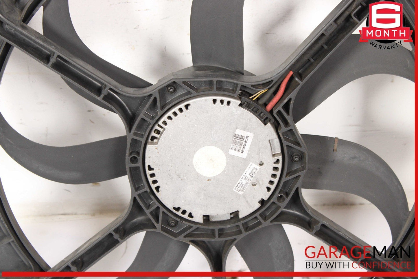 06-11 Mercedes W164 ML350 ML500 Engine Cooling Fan Motor Shroud OEM