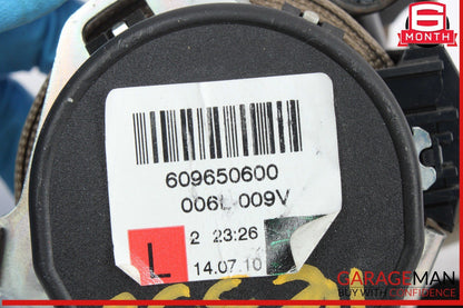 10-13 Mercedes W207 E350 E550 Coupe Rear Left Side Seatbelt Seat Belt Beige OEM