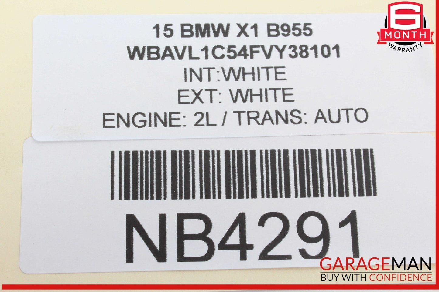 12-15 BMW X1 Traction Control Pdc Switch Button Panel