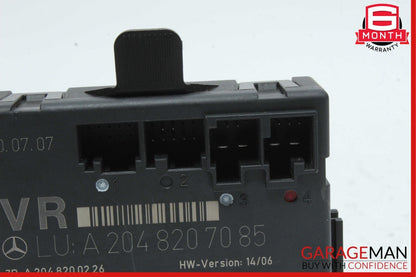 08-18 Mercedes W204 C300 C250 E400 Front Right Side Door Control Module OEM