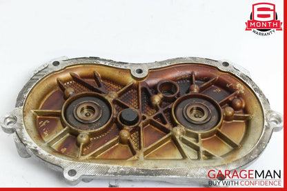 06-10 Mercedes W221 S550 Front Left Engine Timing Chain Cover Plate OEM
