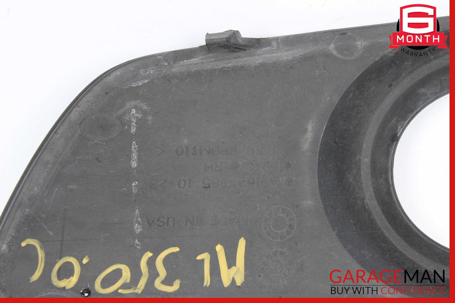 06-09 Mercedes W164 ML350 4MATIC Front Right Side Foglight Fog Light Trim Cover