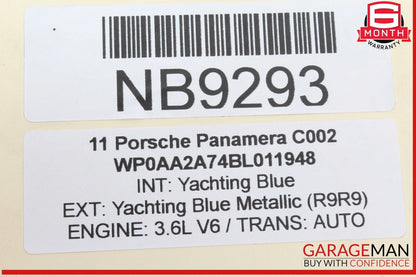 10-16 Porsche Panamera 970 Rear Right / Left Upper Suspension Control Arm OEM