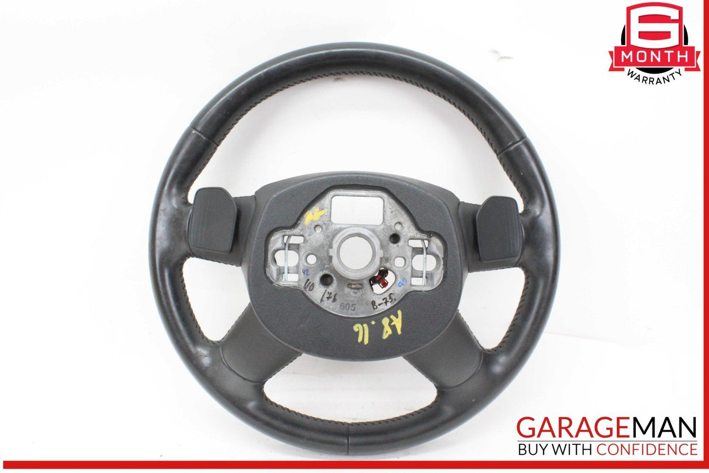 11-18 Audi A8 Front Left Side Multifunction Steering Wheel w/ Paddle Shifters