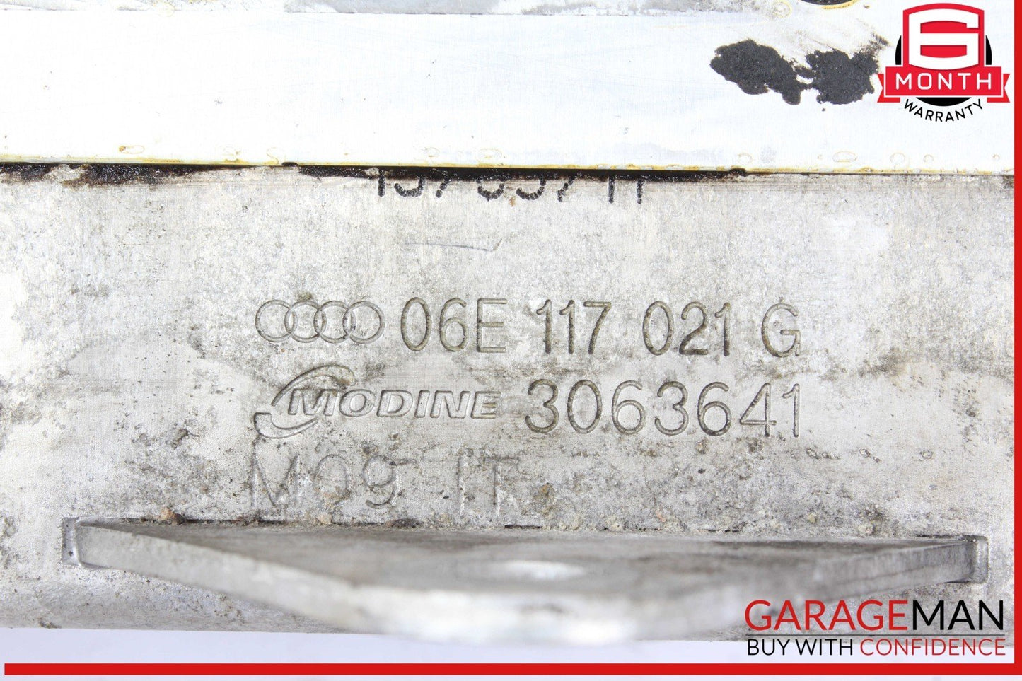 09-16 Audi S4 Engine Oil Cooler 06E117021G OEM