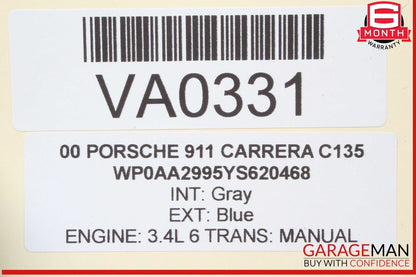 97-05 Porsche Carrera 911 996 Boxster 986 Door Window Switch Button OEM