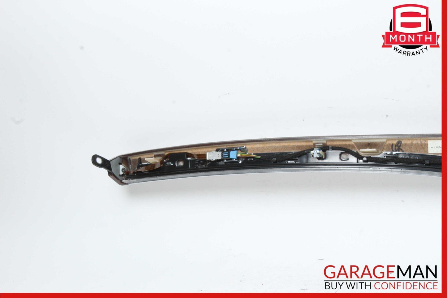 10-13 Mercedes W221 S550 S400 Center Dashboard Dash Trim Molding Brown Wood OEM