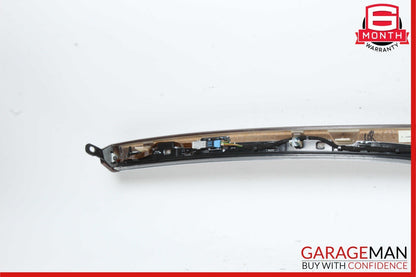 10-13 Mercedes W221 S550 S400 Center Dashboard Dash Trim Molding Brown Wood OEM