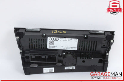 09-12 Audi S5 S4 Front AC A/C Air Conditioning Heater Climate Control Panel OEM