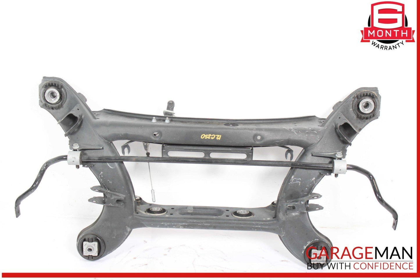 10-18 Mercedes W204 C250 E400 E550 Rear Sub Frame Crossmember Cross Member OEM