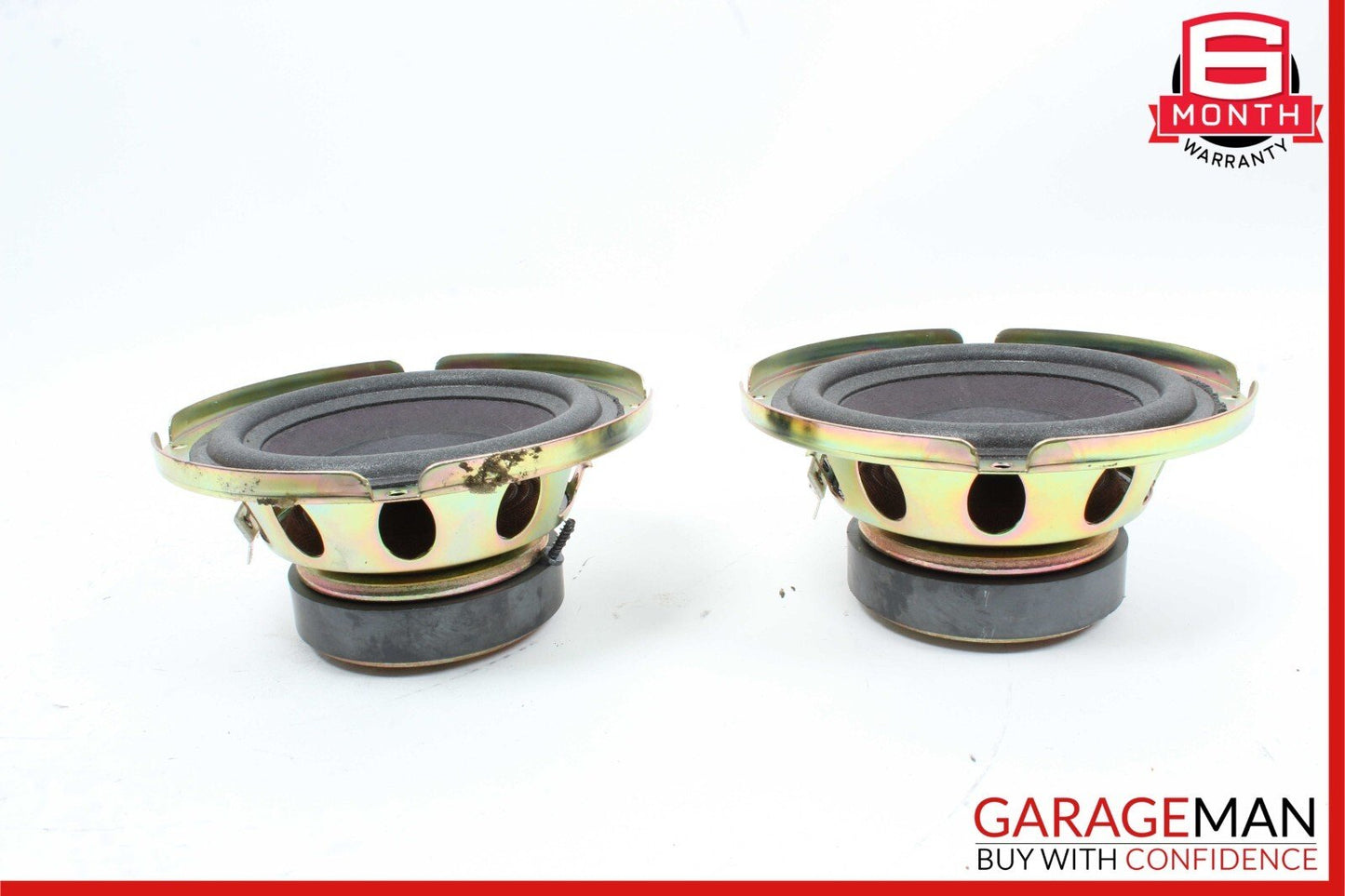 05-08 Porsche Boxster S 987 Bose Speaker Bass Box 4B9035382 Set of 2 Pc OEM