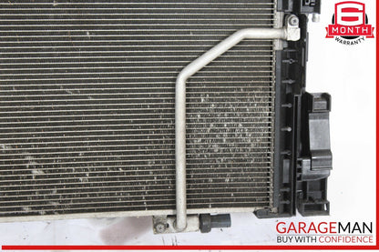 08-15 Mercedes X204 GLK350 Engine Radiator AC A/C Air Condenser Oil Cooler Assy