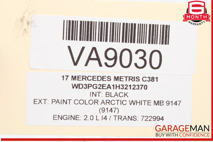 15-23 Mercedes W447 Metris C300 SLC300 M274 Throttle Body 2701410025 OEM