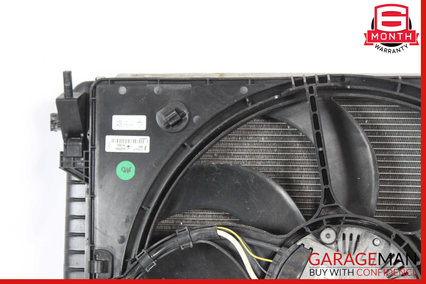 14-17 Maserati Ghibli M157 Engine Cooling Radiator AC A/C Air Condenser OEM
