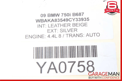 09-19 BMW 750i 650i 550i 740i Rear Right Side Lateral Control Arm OEM