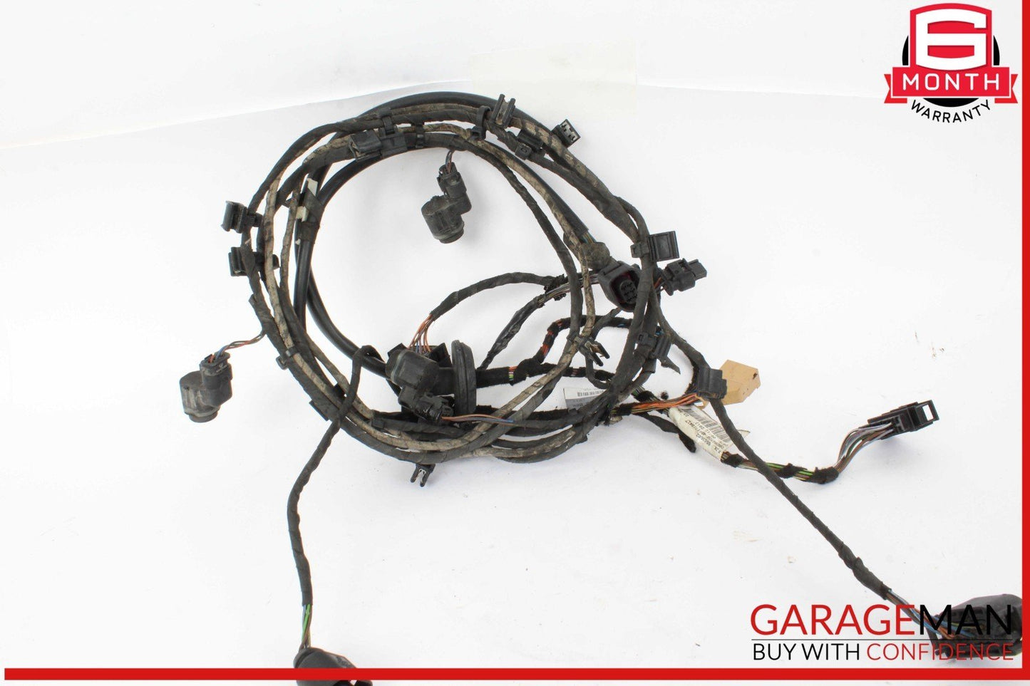 13-17 Audi Q5 Rear Bumper Wire Wiring Harness w/ Park Assist PDC Sensor OEM
