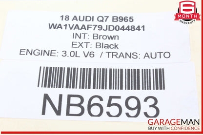17-24 Audi Q7 Engine Fuel Injection Throttle Body Valve 06E133062H OEM