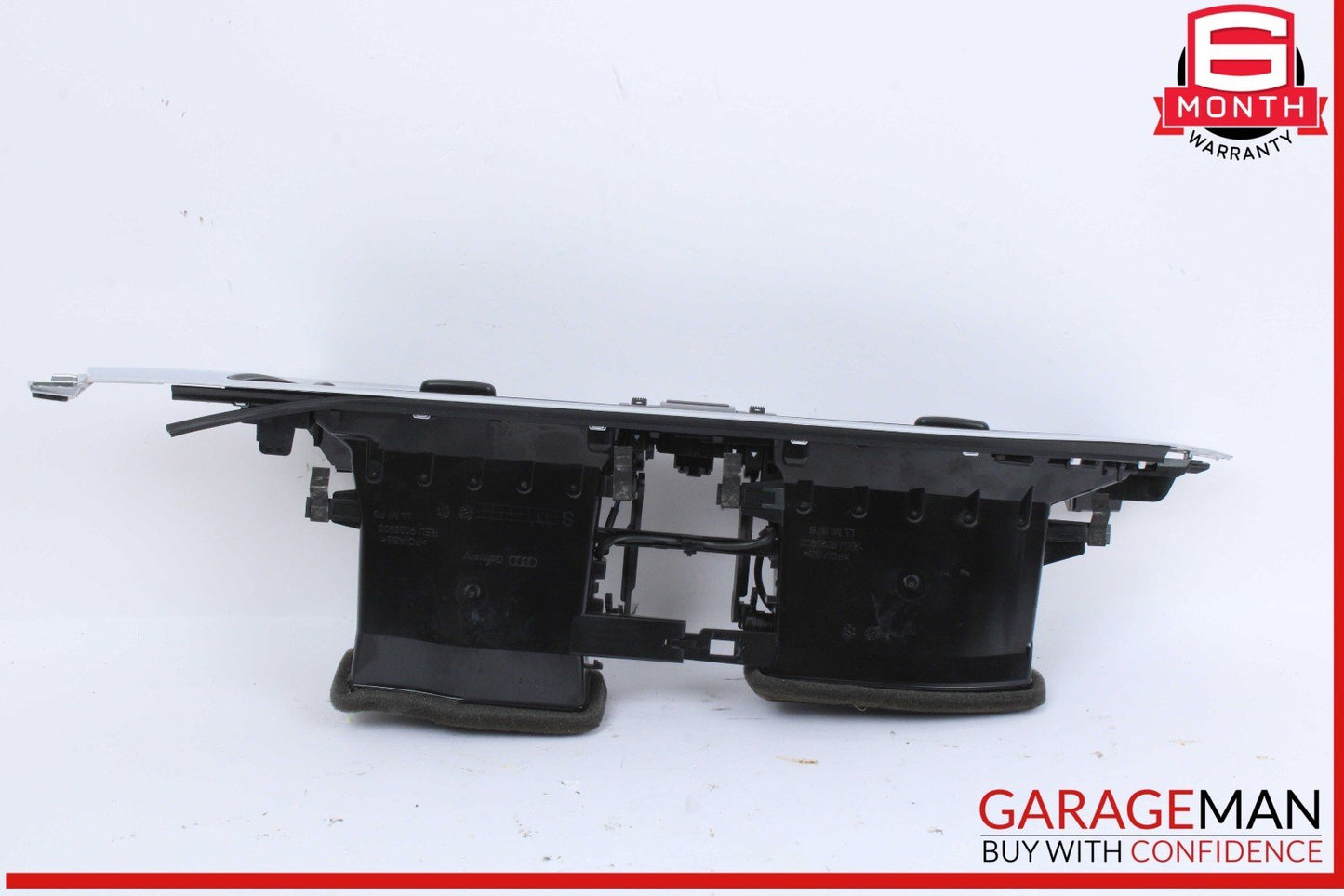 12-18 Audi A6 Front Center Dash Dashboard AC A/C Air Vent w/ Hazard Light OEM