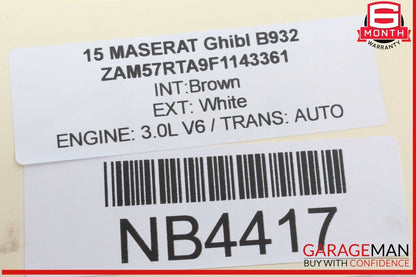 14-17 Maserati Ghibli Rear Right / Left Side Upper Control Arm OEM