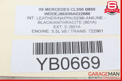 07-14 Mercedes W221 S63 CL600 Suspension ESP Instrument Cluster Control Switch