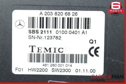 00-06 Mercedes E320 CL600 CLK55 E55 AMG Voice Recognition Control Module Unit