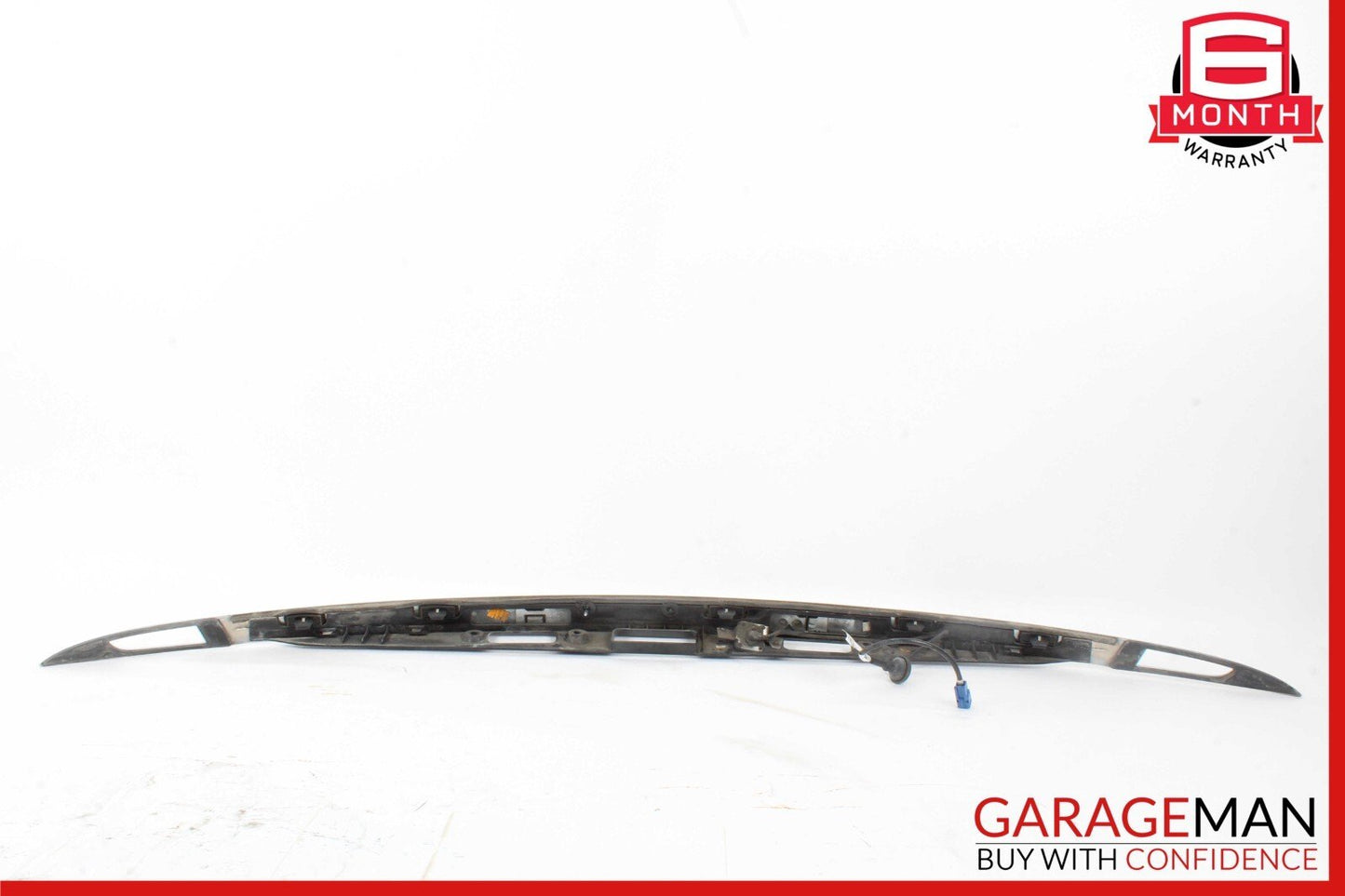 12-20 Tesla Model S Rear Liftgate Trunk Lid Trim Molding Crome w/ Rear Camera