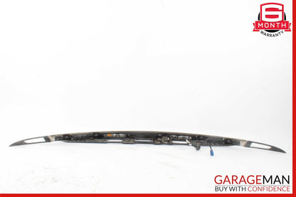12-20 Tesla Model S Rear Liftgate Trunk Lid Trim Molding Crome w/ Rear Camera