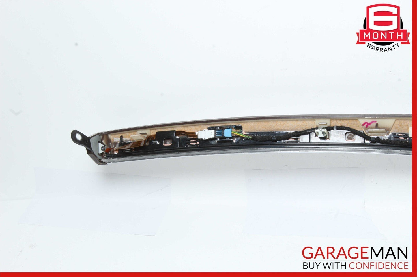 07-14 Mercedes S550 CL600 Center Dash Heater Control Switch Panel Assembly Wood