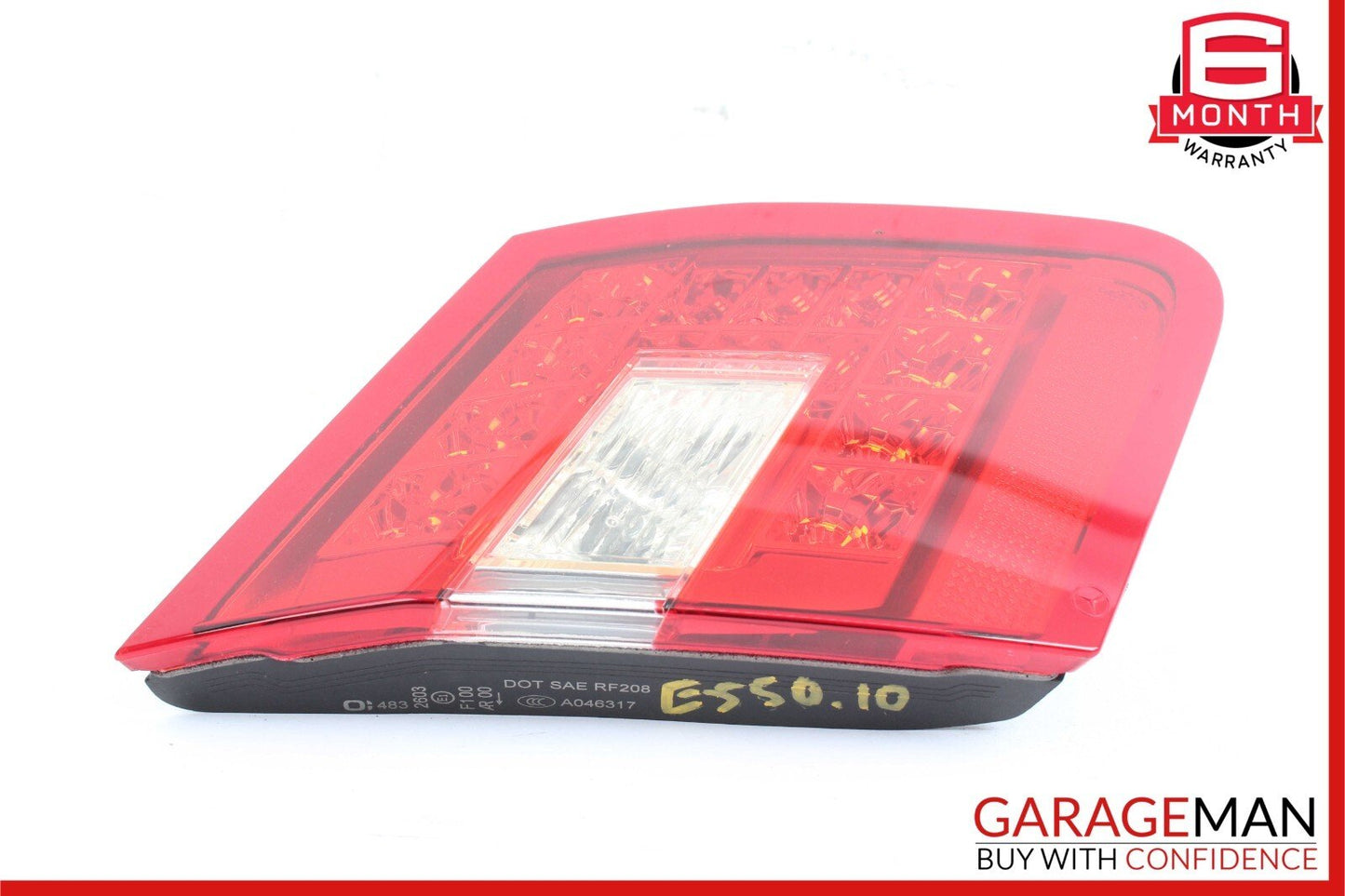 10-13 Mercedes W212 E350 E550 Inner Tail Light Lamp Rear Left Driver Side OEM