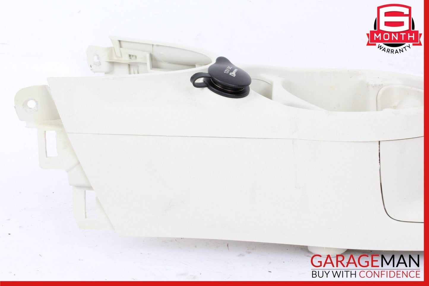 12-19 Fiat 500 Front Center Console Trim & Cup Holder 1RY36LW9AE OEM