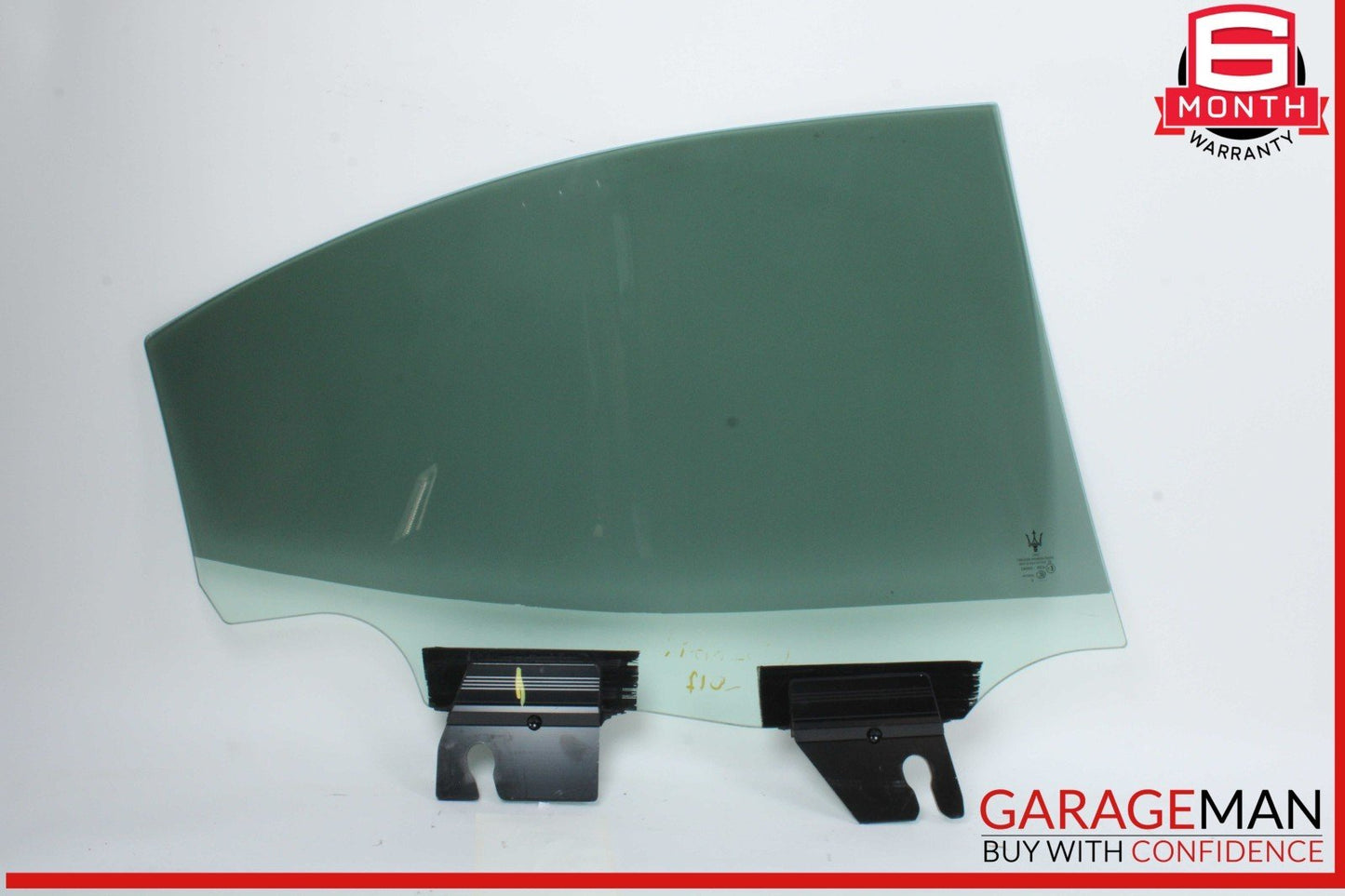 14-22 Maserati Ghibli M157 Rear Left Driver Side Door Window Glass OEM