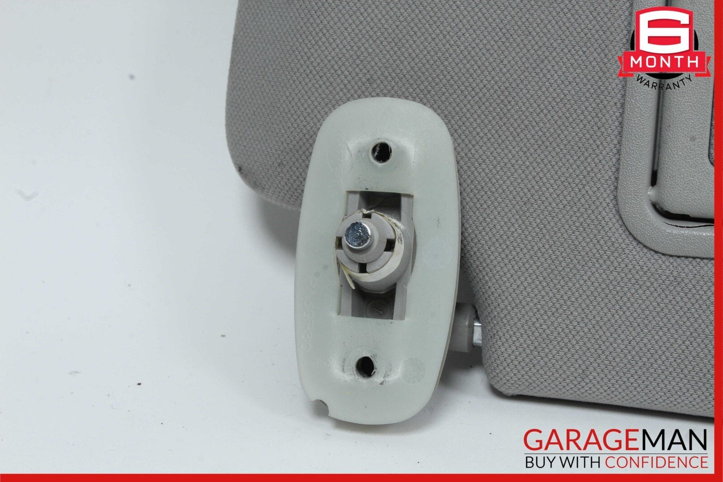 07-13 Mercedes W221 S550 Front Right Sun Visor Shade Sunvisor Grey Suede OEM