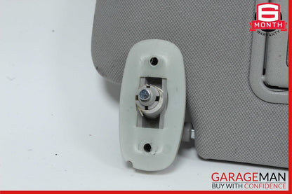 07-13 Mercedes W221 S550 Front Right Sun Visor Shade Sunvisor Grey Suede OEM