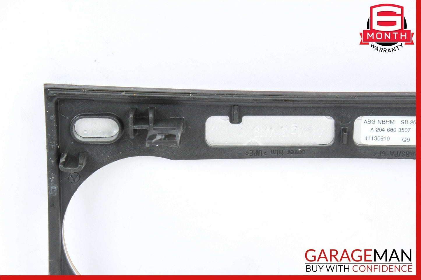 08-15 Mercedes W204 C250 C300 C350 AC A/C Climate Control Switch Trim Bezel Wood